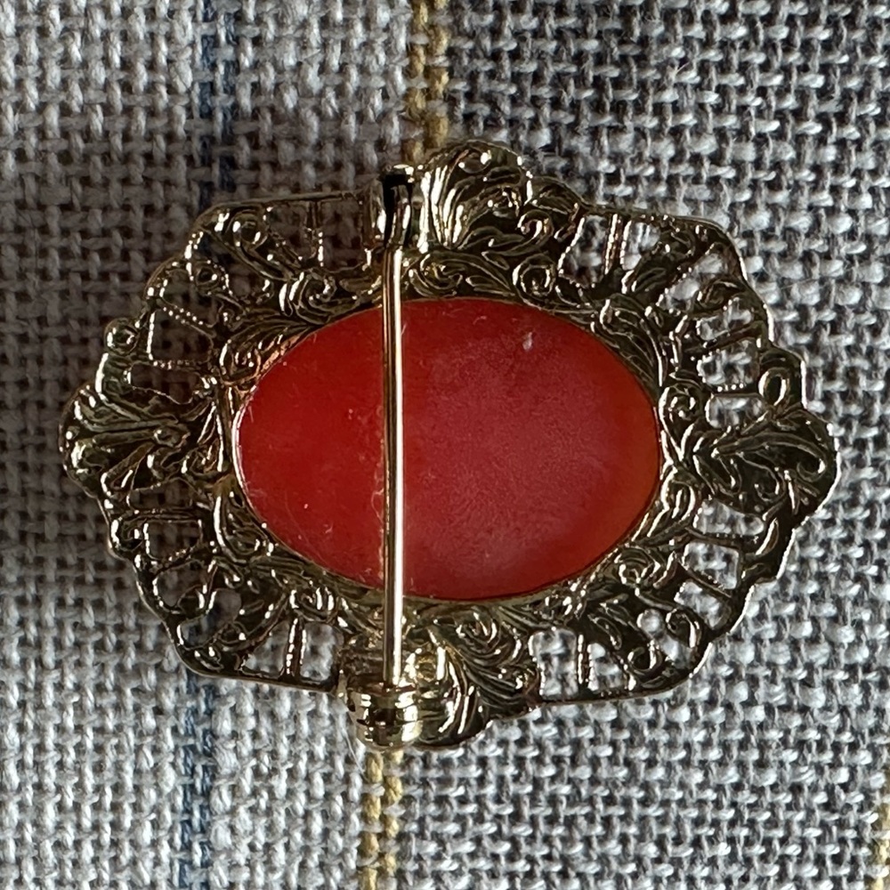 Cameo brooch vintage - Picture 4 of 6